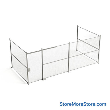 Wire Security Cage 260''W x 124''D x 125''H - WSD4-3-42-10 SMS-07-V79-WSD4-3-42-10