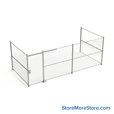 Wire Security Cage 272''W x 124''D x 125''H - WSD4-3-43-10 SMS-07-V79-WSD4-3-43-10