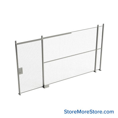 Wire Security Cage 188''W x 2''D x 125''H - WSD4-1-16-10 SMS-07-V79-WSD4-1-16-10