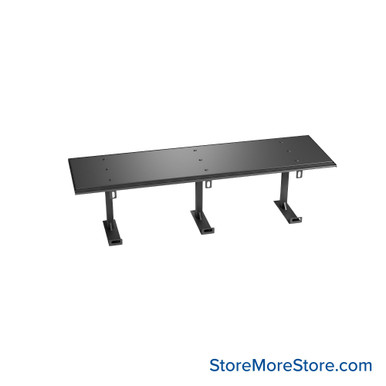 Prisoner Restraint Bench 72''W x 22''D - PB-6-NOBACK-ADA SMS-07-V53-PB-6-NOBACK-ADA