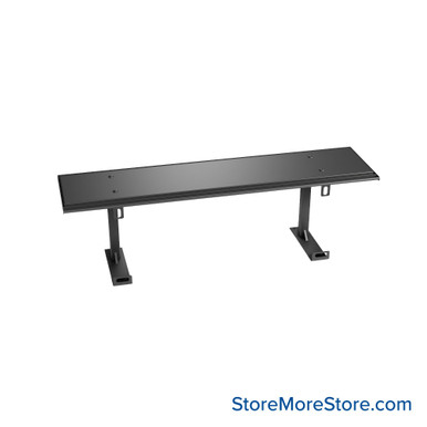 Prisoner Restraint Bench 60''W x 14''D - PB-5-NOBACK-STD SMS-07-V53-PB-5-NOBACK-STD
