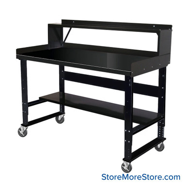 Industrial Workbenches 60''W x 30''D x 34''H - HWB6030S-ME-BESK-R-LS-C SMS-10-V39-HWB6030S-ME-BESK-R-LS-C