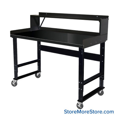 Industrial Workbenches 48''W x 30''D x 34''H - HWB4830S-ME-BESK-R-C SMS-10-V39-HWB4830S-ME-BESK-R-C