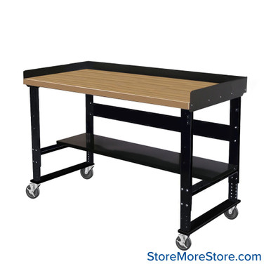 Industrial Workbenches 72''W x 30''D x 34''H - HWB7230E-ME-BESK-LS-C SMS-10-V39-HWB7230E-ME-BESK-LS-C