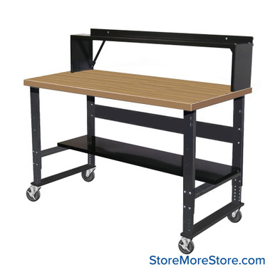 Industrial Workbenches 48''W x 30''D x 34''H - HWB4830M-ME-R-LS-C SMS-10-V39-HWB4830M-ME-R-LS-C