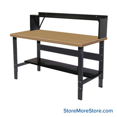 Industrial Workbenches 48''W x 30''D x 34''H - HWB4830M-ME-R-LS SMS-10-V39-HWB4830M-ME-R-LS