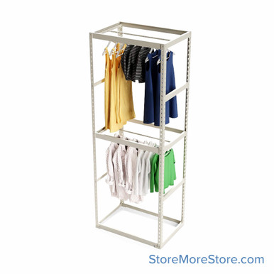 Garment Clothing Racks 36''W x 24''D x 96''H - 362496-2 SMS-08-V39-362496-2
