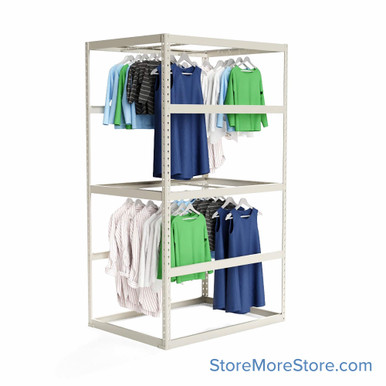 Garment Clothing Racks 36''W x 48''D x 84''H - 364884-2 SMS-08-V39-364884-2