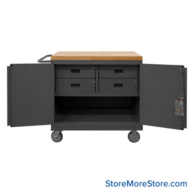Mobile Workbench Cart 42''W x 24''D x 37''H - 3119-MT-95 SMS-02-V43-3119-MT-95