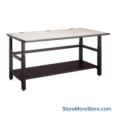 Adjustable Height Workbench 48''W x 36''D x 34''H - TWB4836H3 SMS-10-V37-TWB4836H3