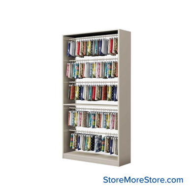 Fabric Swatch Storage 48''W x 15''D x 80''H - FRS-481588 SMS-08-V25-FRS-481588
