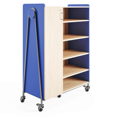 Rolling Organizer Cart with Drawers and Open Shelves SMS-02-V37-3924