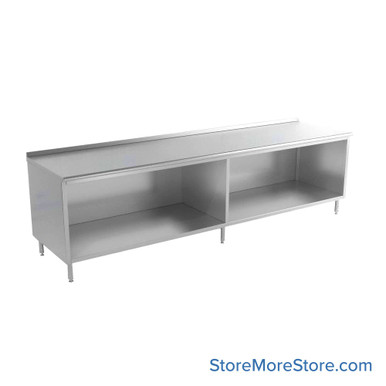 Stainless Steel Base Cabinets 120''W x 30''D x 35''H - UOB30120SE SMS-01-V69-UOB30120SE