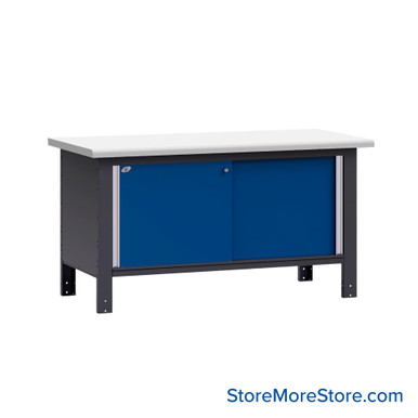 Mobile Workbench 60''W x 30''D x 34''H - WSA9070 SMS-10-V81-WSA9070