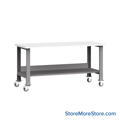 Mobile Workbench 72''W x 36''D x 35''H - WSW3027 SMS-10-V81-WSW3027