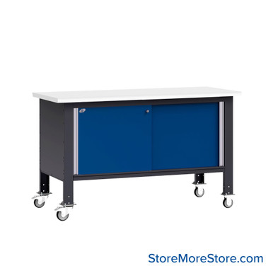 Mobile Workbench 60''W x 30''D x 35''H - WSW3070 SMS-10-V81-WSW3070