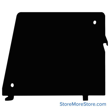 Library Shelf Dividers 5''W x 5''D x 6''H- KIT-SPACESAVER_FD-0506 SMS-08-V72-FD-0506-50