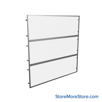 Pallet Rack Backing 144''W x 1''D - Kit-Wirecrafters-BK1212-OB13 SMS-09-V79-BK1212-OB13