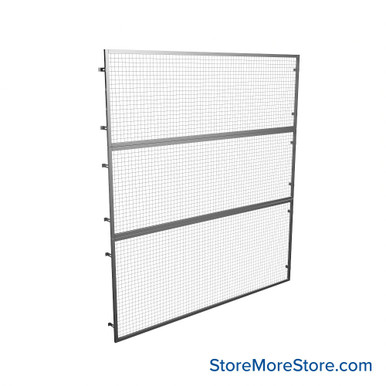 Pallet Rack Backing 144''W x 1''D - Kit-Wirecrafters-BK1213-OB46 SMS-09-V79-BK1213-OB46