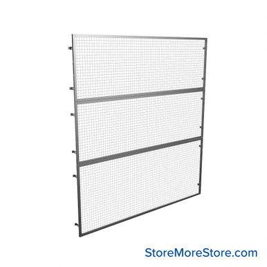 Pallet Rack Backing 120''W x 1''D - Kit-Wirecrafters-BK1013-OB13 SMS-09-V79-BK1013-OB13