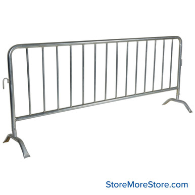 Crowd Control Barrier 102''W x 20''D x 40''H - PRAIL-102-HD SMS-07-V46-PRAIL-102-HD