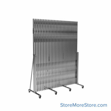 Portable Folding Security Gate 180''W x 30''D x 79''H - P601-15 SMS-07-V39-P601-15