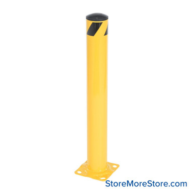 Safety Bollard Post 8''W x 8''D x 36''H- BOL-36-4.5 SMS-09-V46-BOL-36-4.5