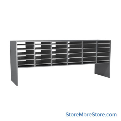 Mail Sorter 72''W x 13''D x 30''H - S6-18CP12 SMS-04-V90-S6-18CP12