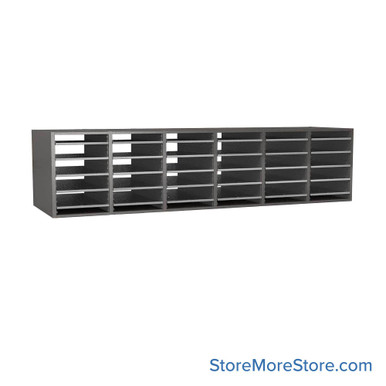 Mail Sorter 72''W x 13''D x 18''H - S6-18C SMS-04-V90-S6-18C