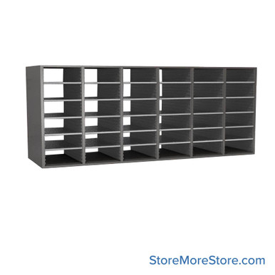 Mail Sorter 72''W x 13''D x 30''H - S6-30C SMS-04-V90-S6-30C