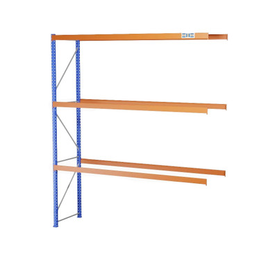 Heavy-Duty Pallet Rack Add-On Unit - 12' W x 3' D x 16' H SMS-03-V123-14436192-3A