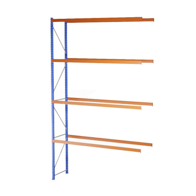 Heavy-Duty Pallet Rack Add-On Unit - 12' W x 4' D x 20' H SMS-03-V123-14448240-4A