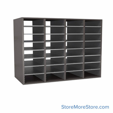 Legal Size Mail Sorter 48''W x 17''D x 36''H - L4-36P SMS-04-V90-L4-36P