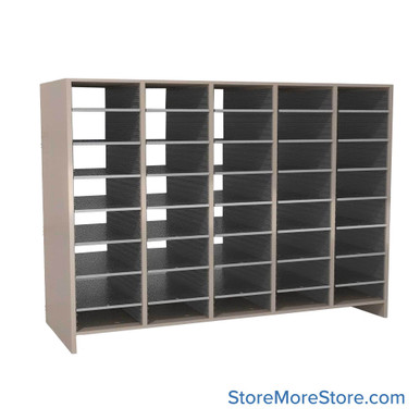 Legal Size Mail Sorter 60''W x 17''D x 45''H - L5-42CE03 SMS-04-V90-L5-42CE03