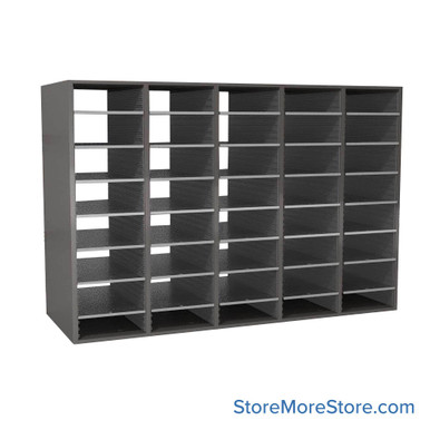 Legal Size Mail Sorter 60''W x 17''D x 42''H - L5-42C SMS-04-V90-L5-42C