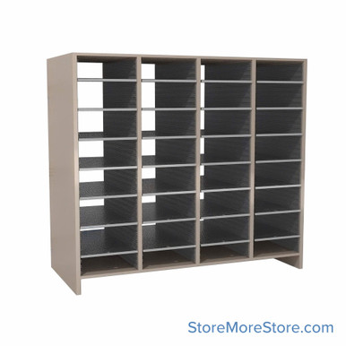 Legal Size Mail Sorter 48''W x 17''D x 45''H - L4-42PP03 SMS-04-V90-L4-42PP03