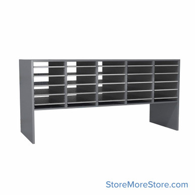 Legal Size Mail Sorter 60''W x 17''D x 30''H - L5-18PP12 SMS-04-V90-L5-18PP12