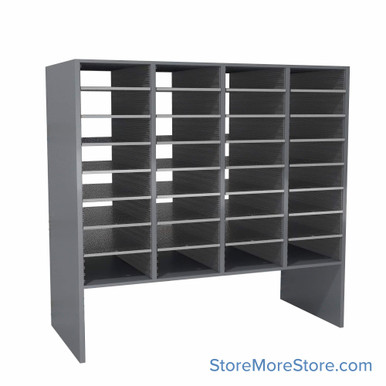 Legal Size Mail Sorter 48''W x 17''D x 48''H - L4-36PE12 SMS-04-V90-L4-36PE12