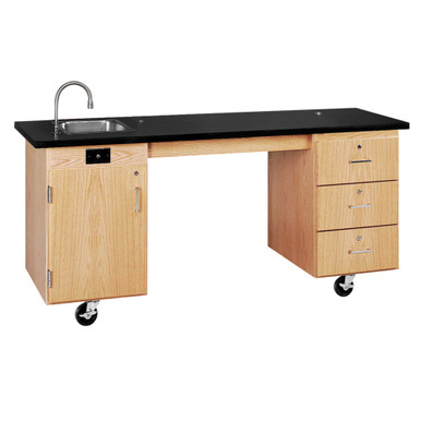 Mobile ADA Lab Station 72''W x 24''D x 33''H - 4352K SMS-04-V102-4352K