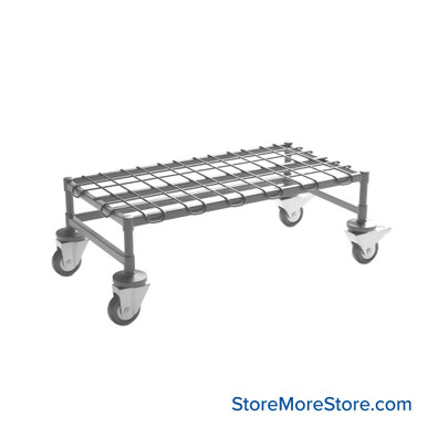 Mobile Dunnage Rack 36''W x 18''D x 12''H - M18366DGY SMS-08-V45-M18366DE