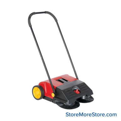 Industrial Push Sweeper 21''W x 24''D x 43''H - JAN-SM SMS-09-V46-JAN-SM