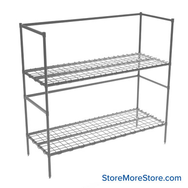 Dunnage Rack 60''W x 24''D x 54''H - 246054DGY SMS-08-V45-246054