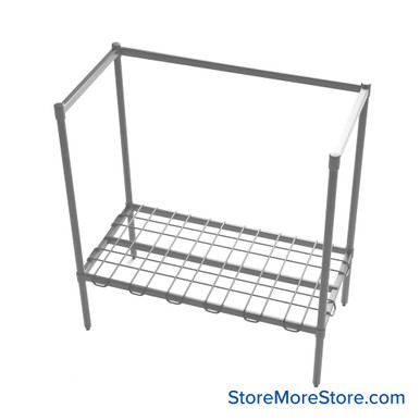 Dunnage Rack 36''W x 18''D x 34''H - 183634DGY SMS-08-V45-183634