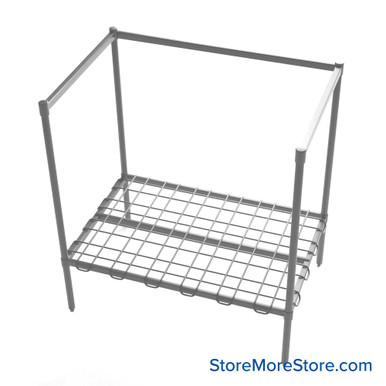 Dunnage Rack 36''W x 24''D x 34''H - 243634DGY SMS-08-V45-243634