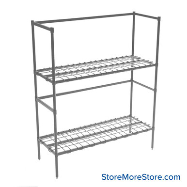Dunnage Rack 48''W x 18''D x 54''H - 184854DGY SMS-08-V45-184854