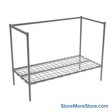 Dunnage Rack 48''W x 24''D x 34''H - 244834DGY SMS-08-V45-244834