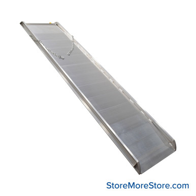 Aluminum Walk Ramp 122''W x 28''D x 4''H - AWR-28-10B SMS-09-V46-AWR-28-10B