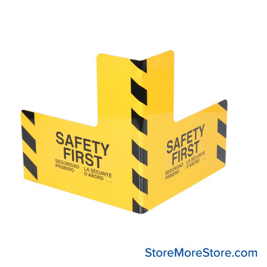 Corner Guard Wall Protectors 24''W x 24''D x 24''H - PCG-24 SMS-09-V46-PCG-24