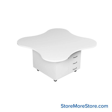 Work Island 60''W x 60''D x 42''H - Kit-Media-CS3D-C606042CL SMS-03-V24-CS3D-C606042CL