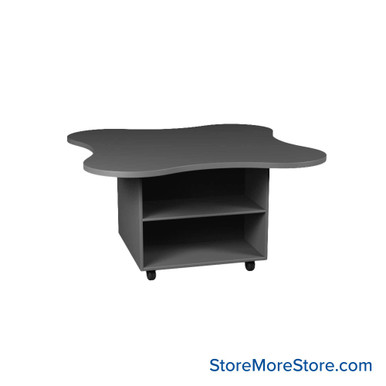 Work Island 48''W x 48''D x 42''H - Kit-Media-OS-C484842CL SMS-03-V24-OS-C484842CL